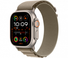 Apple Watch Ultra 2, 49 мм, Alpine Loop Olive