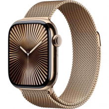 Apple Watch Series 10, 42 мм, Gold Titanium